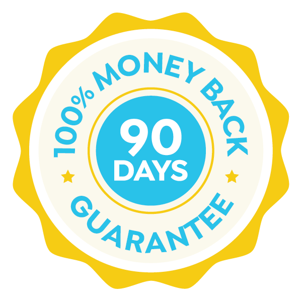 90 day guarantee seal